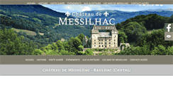 Desktop Screenshot of chateau-messilhac.com